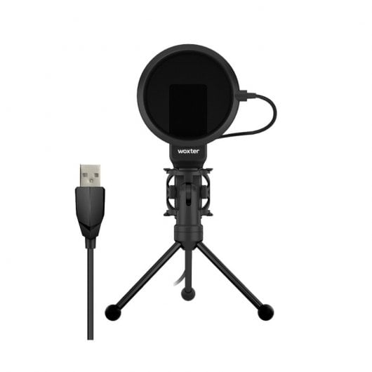 Woxter Mic Studio 60 Micrófono para Streaming con Trípode