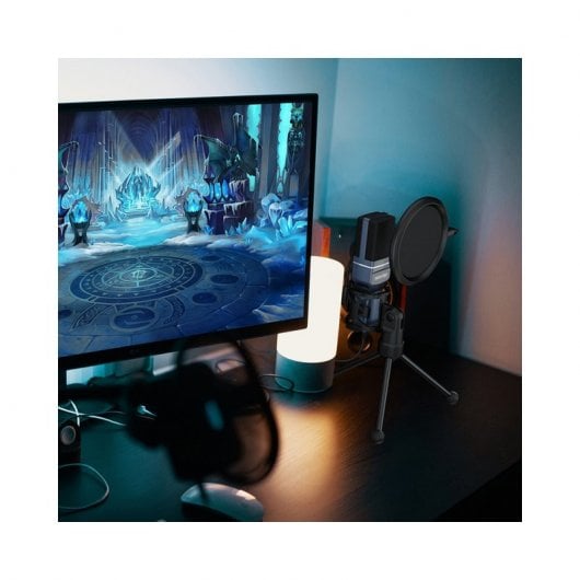 Woxter Mic Studio 60 Micrófono para Streaming con Trípode