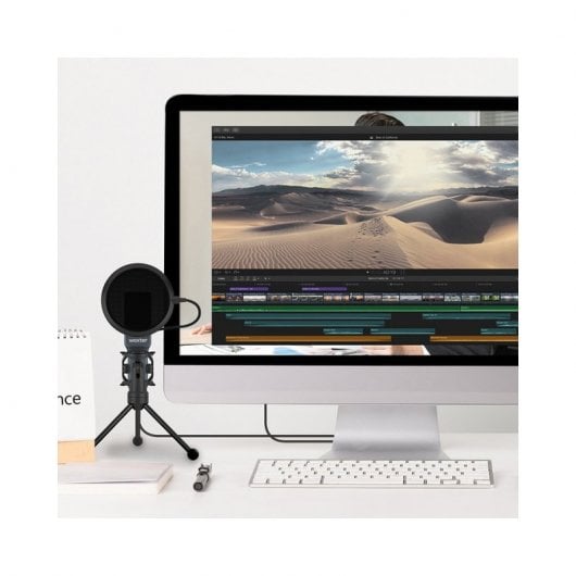 Woxter Mic Studio 60 Micrófono para Streaming con Trípode