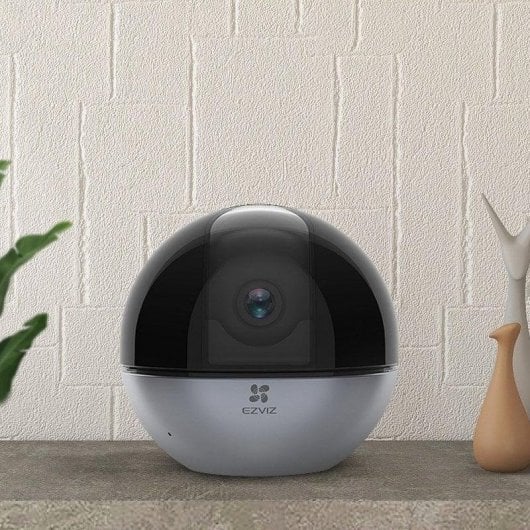 Câmera de vigilância EZVIZ C6W 2K Visão Noturna Interna Detecção IA Áudio Bidirecional