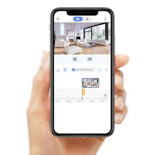 Câmera de vigilância EZVIZ C6W 2K Visão Noturna Interna Detecção IA Áudio Bidirecional