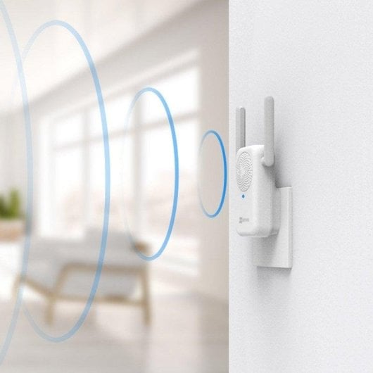 Kit de campainha EZVIZ DB2C WiFi FullHD Detecção PIR Visão Noturna