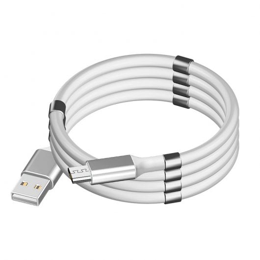 Ital PK01 Cable MicroUSB 1.8m Blanco