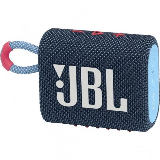 Enceinte Bluetooth JBL GO 3 Bleu/Rose