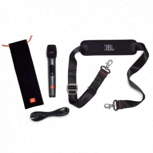 JBL PartyBox On-The-Go Coluna Bluetooth com Microfone 100W