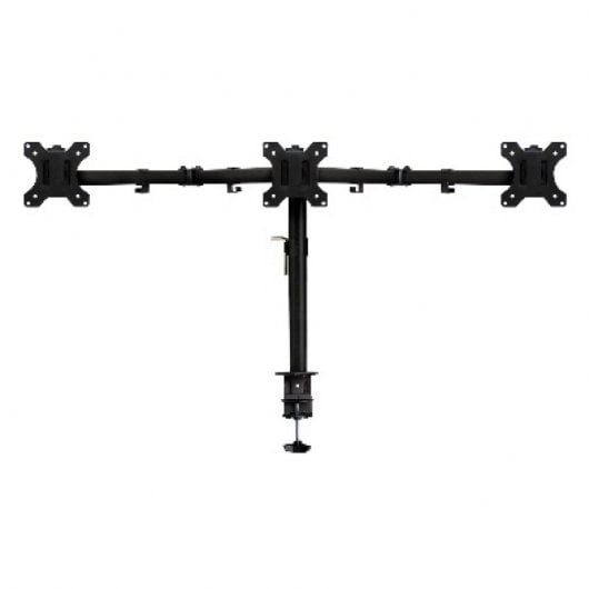Ewent EW1513 Soporte de Mesa para 3 Monitores hasta 27" VESA 100x100 Máx 7kg