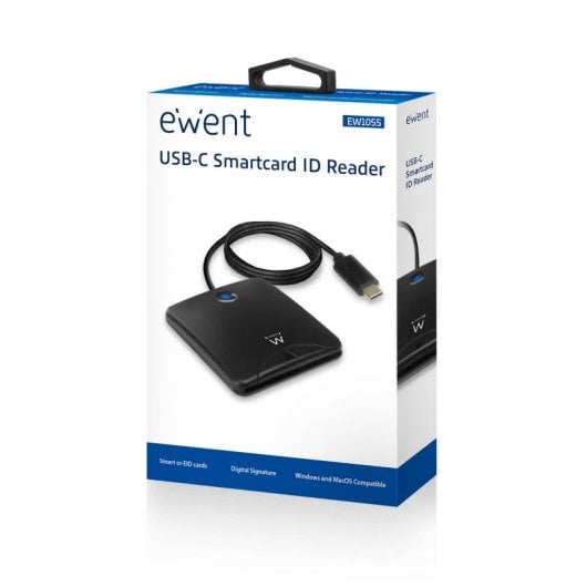 Ewent EW1055 lettore di card readers Interno USB USB 3.2 Gen 1 (3.1 Gen 1) Nero