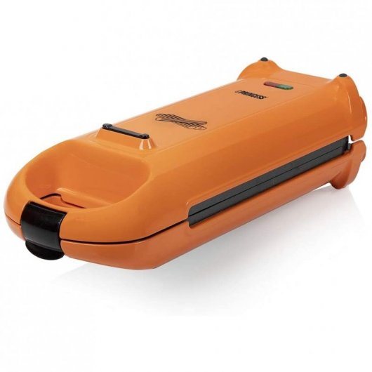 Princess 132405 4 Waffel(n) 700 W Schwarz, Orange