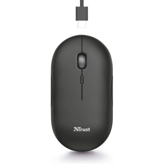 Mouse wireless Trust Puck 1600 DPI Nero