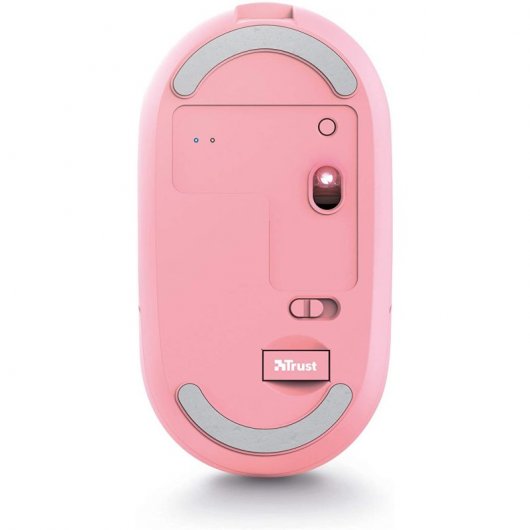 Mouse wireless Trust Puck 1600 DPI Rosa