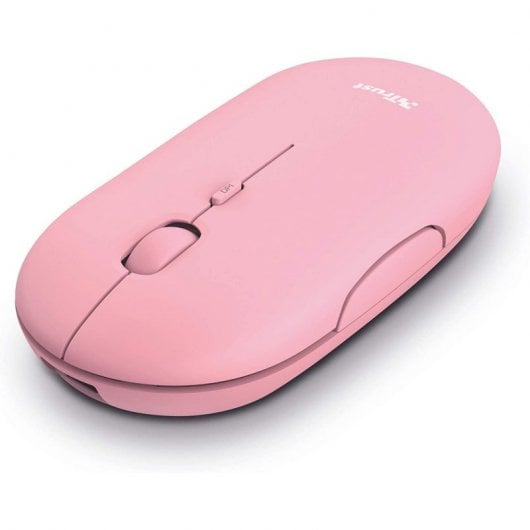 Mouse wireless Trust Puck 1600 DPI Rosa