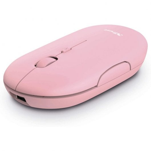 Trust Puck Ratón Inalámbrico 1600DPI Rosa