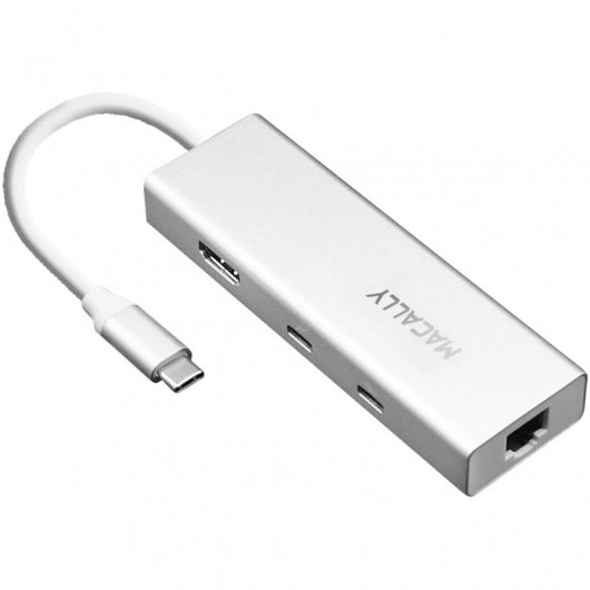 Macally UCDOCK  Hub Multipuerto USB-C 6 en 1
