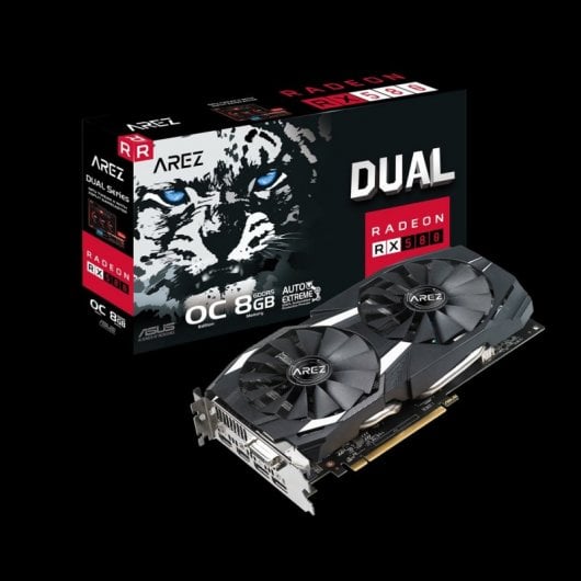 Asus AREZ Dual Radeon RX 580 OC Edition 8GB GDDR5