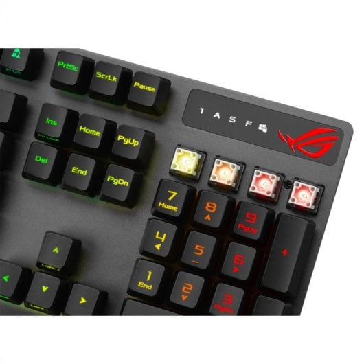Asus ROG Strix Scope RX Teclado Mecánico Gaming RGB Switch Óptico ROG RX Red QWERTY