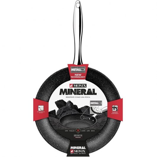 Monix Mineral M741224 Sartén de Aluminio Forjado 24cm