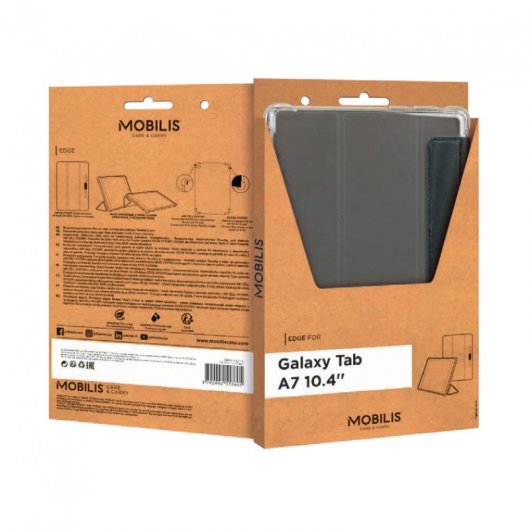Mobilis Edge Funda Negra para Galaxy Tab A7 10.4''