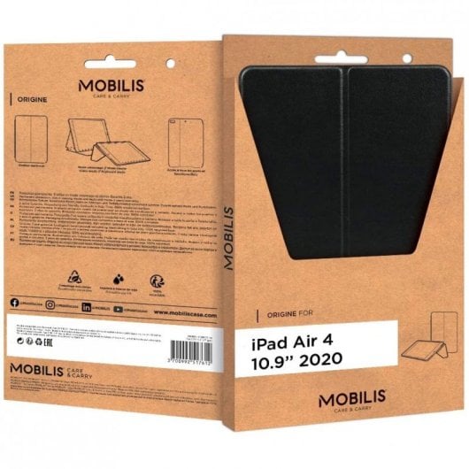 Mobilis Origine Funda Negra para iPad Air 5/ iPad Air 4 10.9''