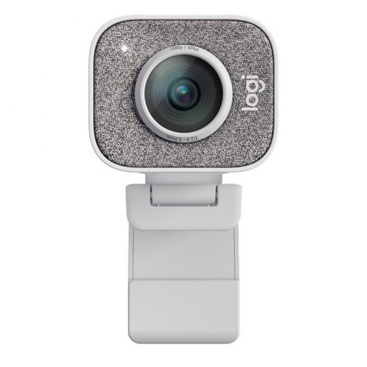 Pack Logitech StreamCam Webcam USB-C Full HD Weiß + Blaue Mikrofone Snowball ICE Weißes Mikrofon