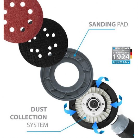 Blaupunkt OS3000 Lijadora Orbital 125mm 300W