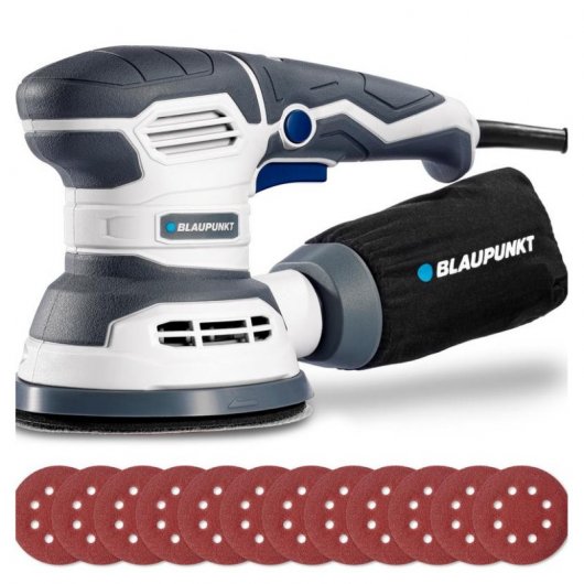 Blaupunkt OS5000 Lijadora Orbital 125mm 300W con Control de Velocidad