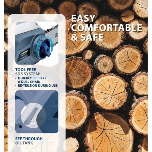 Blaupunkt CS4000 Motosierra Eléctrica Profesional 2400W