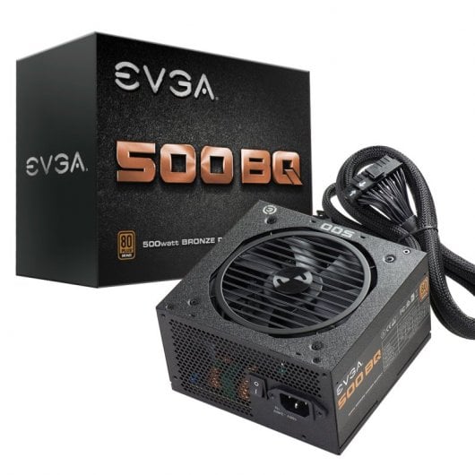 EVGA 500 BQ 500W 80 Plus Bronze Semi Modular