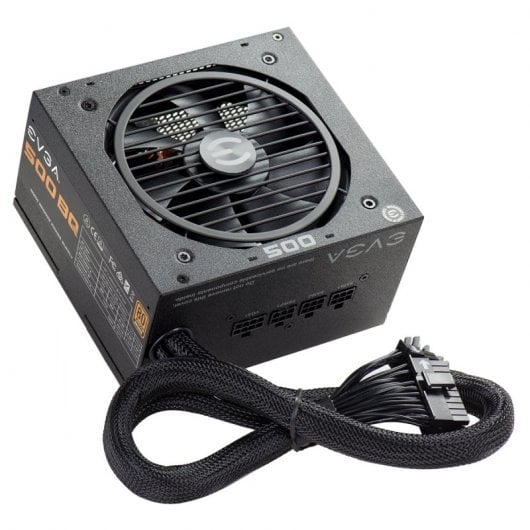 EVGA 500 BQ 500W 80 Plus Bronze Semi Modular