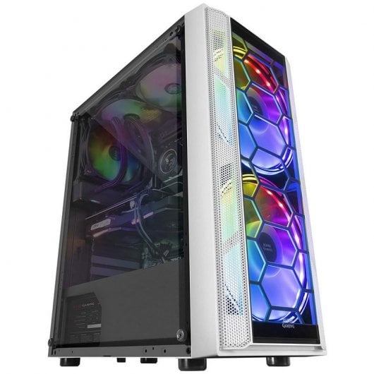 Mars Gaming MC500 Cristal Templado USB 3.0 Blanca