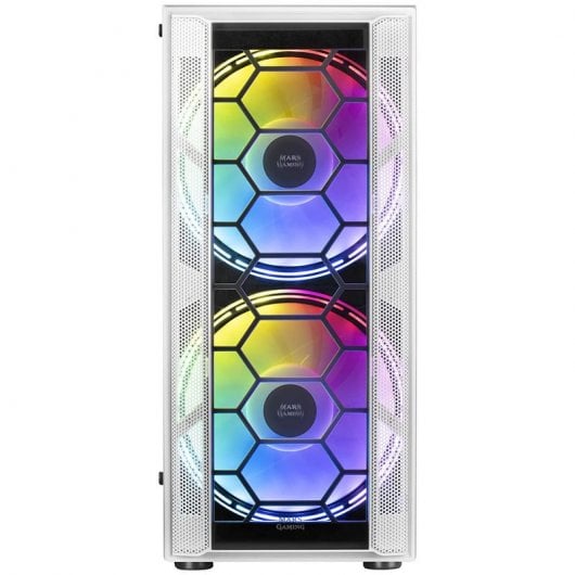 Mars Gaming MC500 Cristal Templado USB 3.0 Blanca