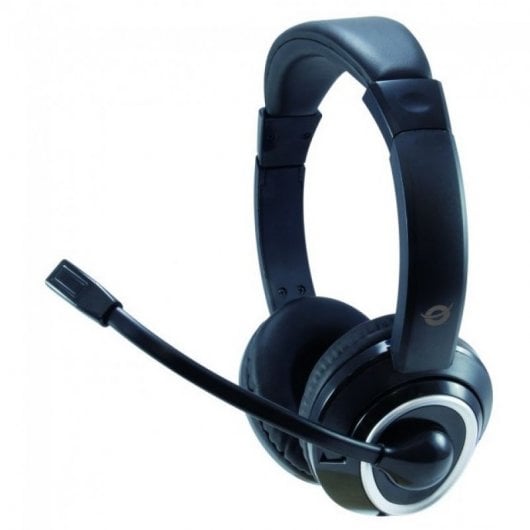 Conceptronic POLONA02BA Auriculares con Micrófono Negro