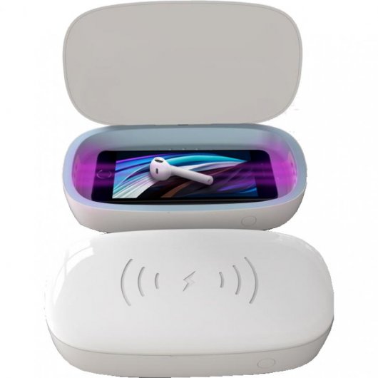 BigBen Esterilizador UV con Cargador de Inducción para Smartphone