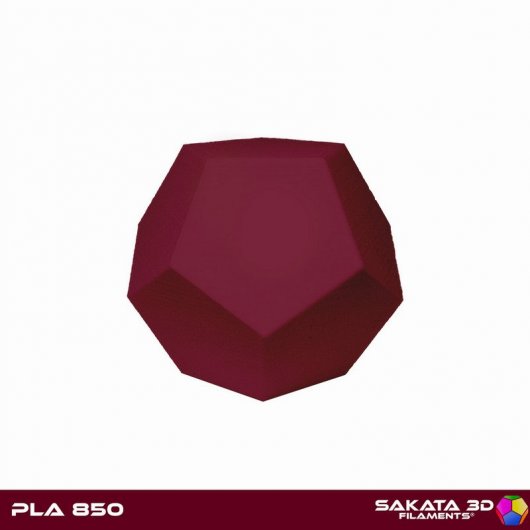 Sakata 3D Bobina de Filamento PLA 850 1.75mm Silk Wine 1Kg