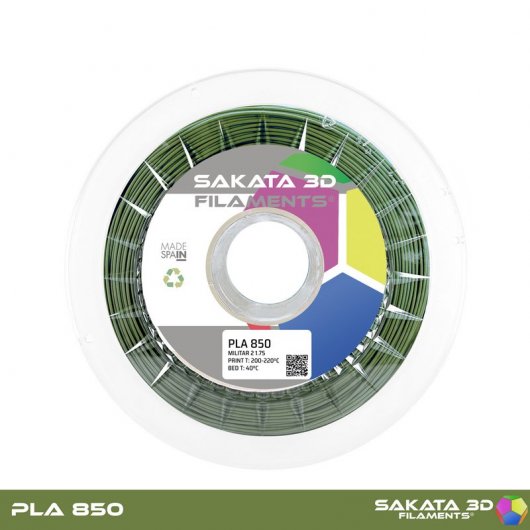 Sakata 3D Bobina de Filamento PLA 850 1.75mm Militar Tone 2 1Kg