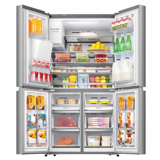 Hisense RQ760N4AIF Frigorífico Americano F Acero Inoxidable