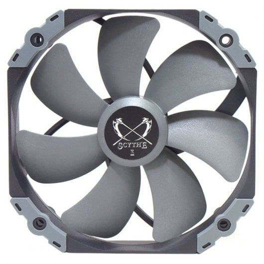 Scythe Kaze Flex 140 PWM Ventilador Suplementario 140mm Negro