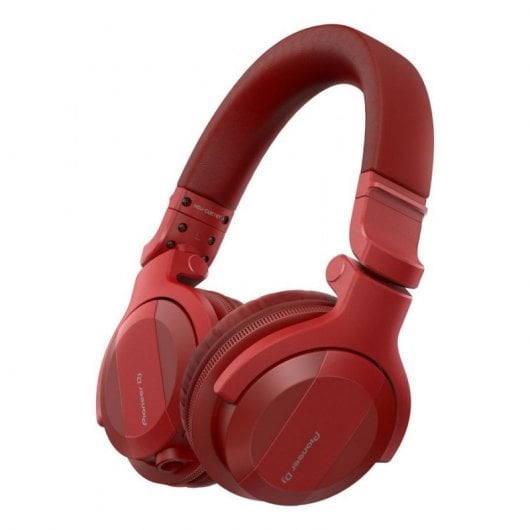 Pioneer DJ HDJ-CUE1BT-K Auriculares Bluetooth DJ Profesional Rojos