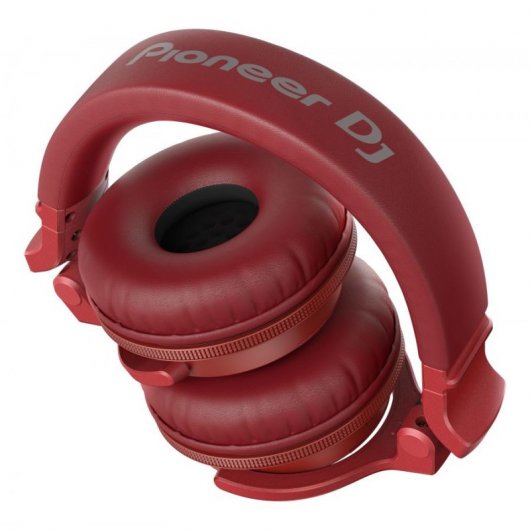 Pioneer DJ HDJ-CUE1BT-K Auriculares Bluetooth DJ Profesional Rojos
