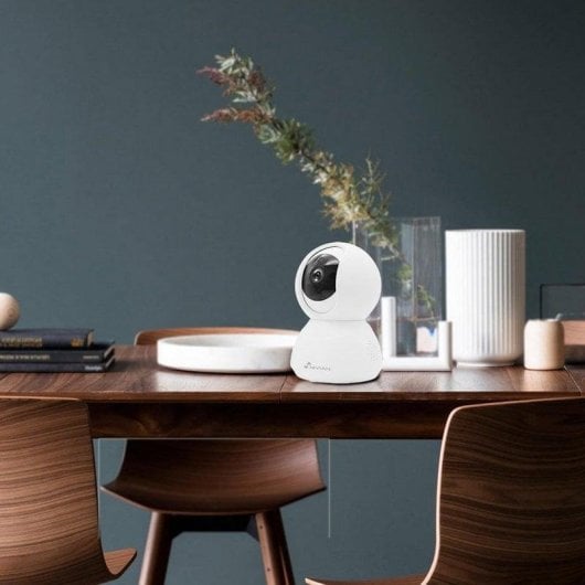 Caméra de surveillance Nivian NVS-IPC-IS3 FullHD Vision Nocturne Intérieure Contrôle Vocal Audio Bidirectionnel