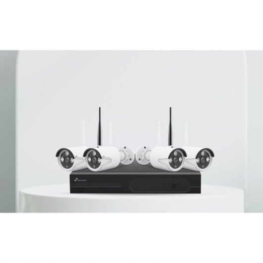 Nivian NV-KIT830W-4CAM Kit de Videovigilancia 10 Canales