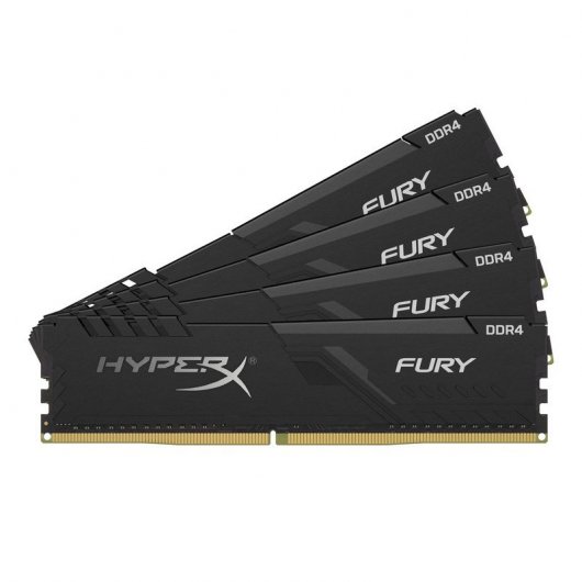 Kingston HyperX Fury Black DDR4 3600MHz PC4-28800 64GB 4x16GB CL18