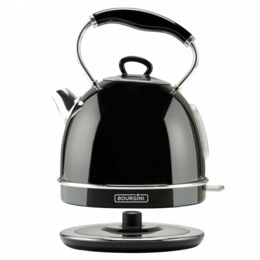 Bourgini Classic Nostalgic Deluxe Hervidor de Agua 1.7L 2200W Negro