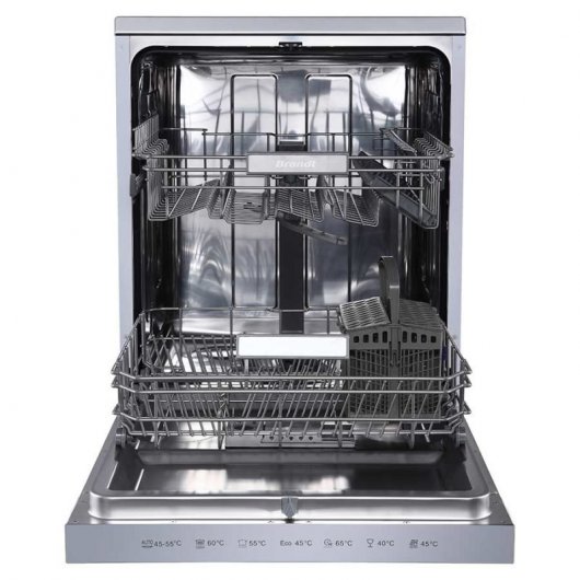 Brandt DFH144LX Lavavajillas Capacidad 14 Cubiertos E Acero Inoxidable