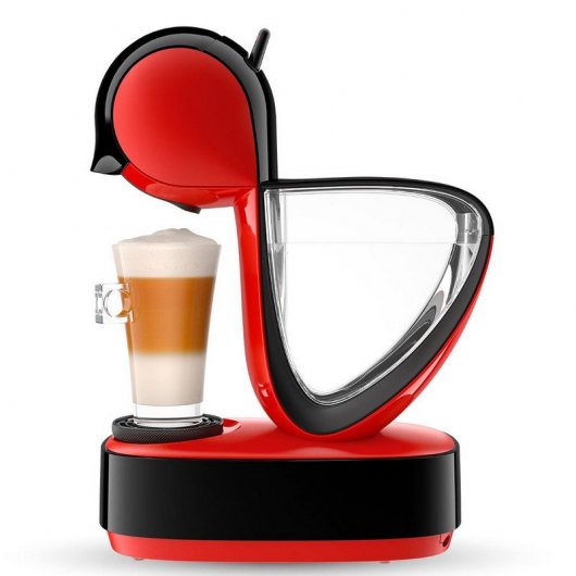 DeLongui Infinissima Cafetera de Cápsulas Dolce Gusto Roja