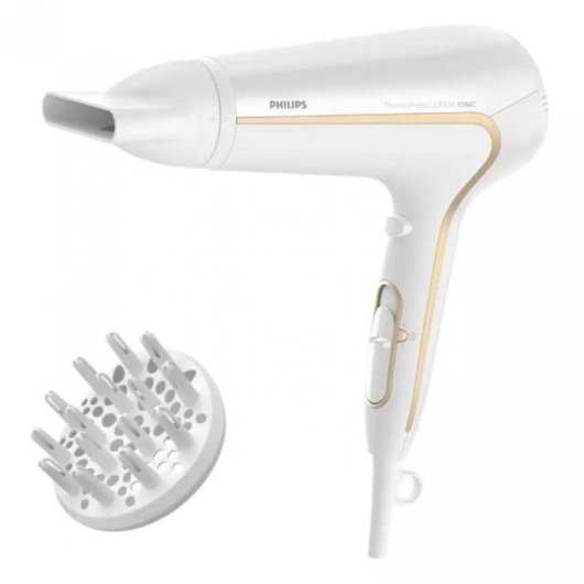 Philips Drycare Advanced Secador de Pelo 2200W Blanco Mate