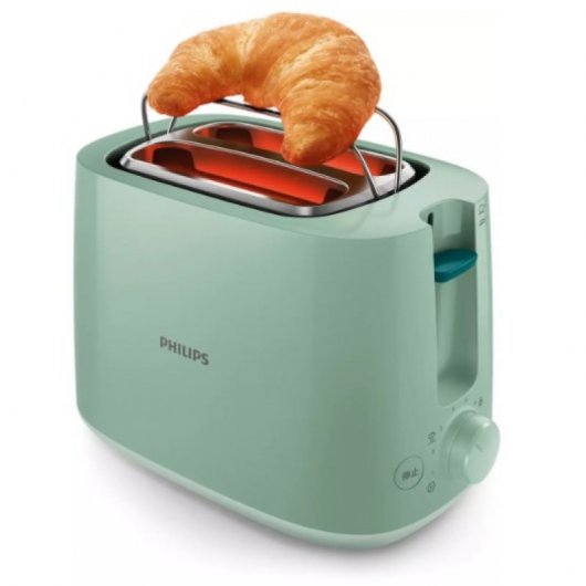 Philips HD2581/60 Tostador 2 Rebanadas 900W Verde