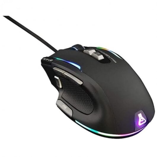 Die G-lab Kult Nitrogen Atom RGB Gaming-Maus 4800 DPI