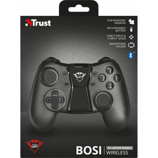 Trust GXT 590 Bosi Schwarz Bluetooth Gamepad Analog / Digital Android, PC