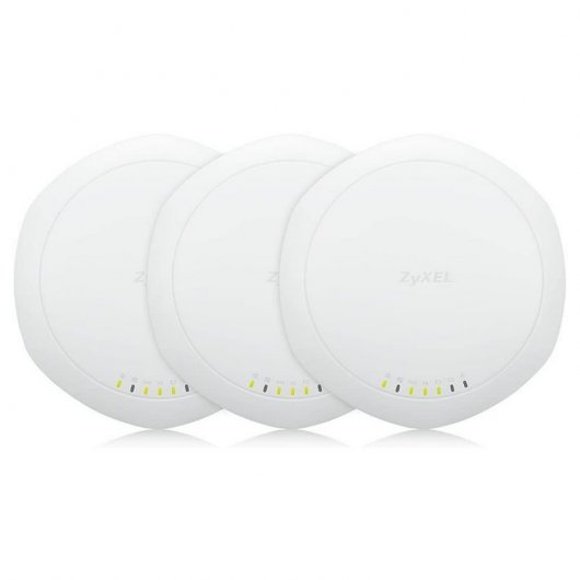 Zyxel NWA1123-AC PRO Punto de Acceso Doble Banda AC1300 PoE Pack 3 Unidades