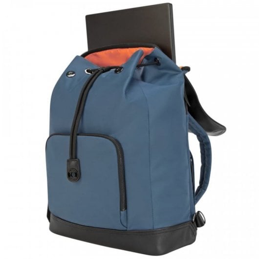 Targus Newport Drawstring Mochila Azul para Portátil hasta 15"